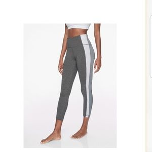 Athleta Colorblock Asym Powervita 7/8 Tight